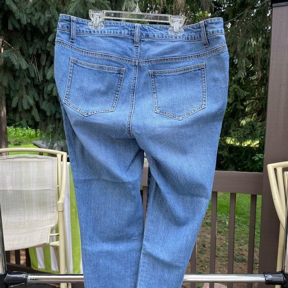 Woman Within Skinny Jeans Size 14P - Picture 9 of 11